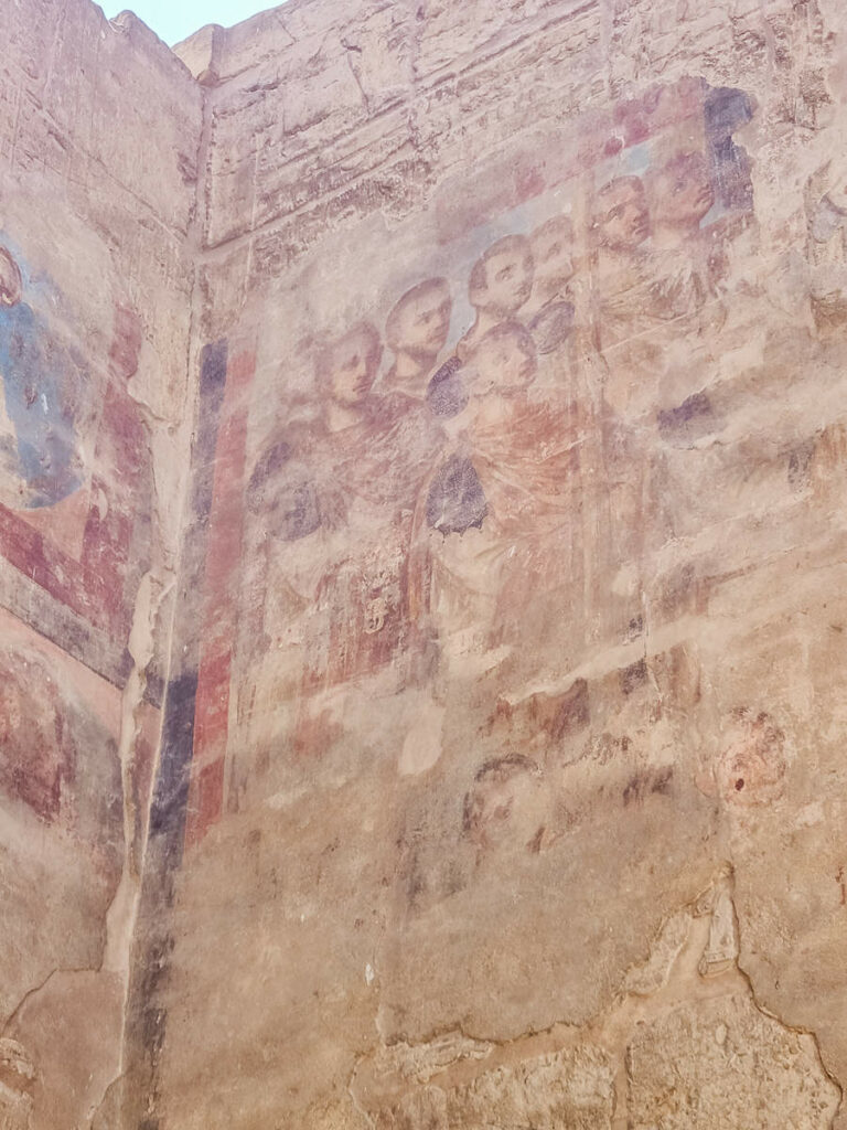 Gemälde Römerzeit Luxor Tempel