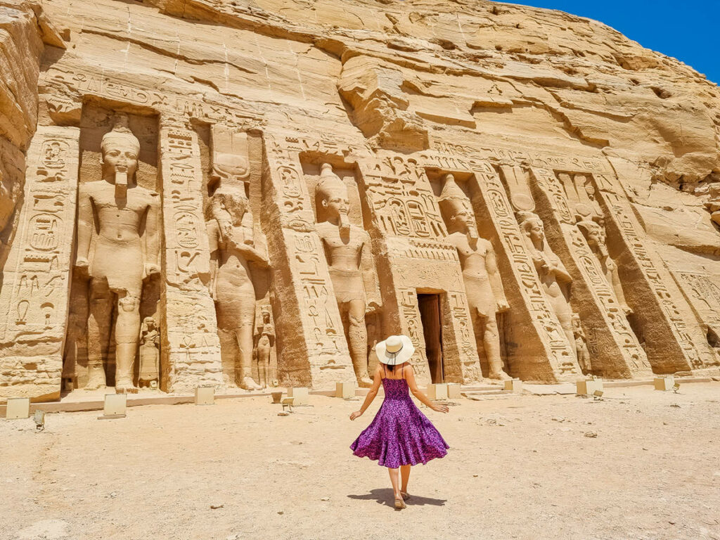 Hathor Tempel Nefertari Abu Simbel