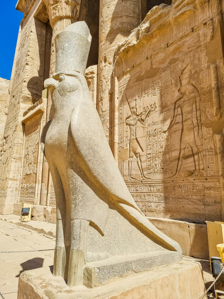 Horus Statue Edfu Tempel