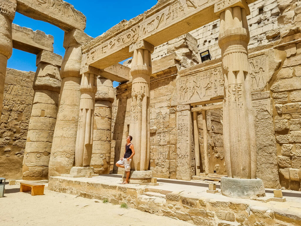 Innenhof Luxor Tempel