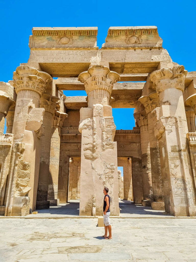 Haupteingang Kom Ombo Tempel