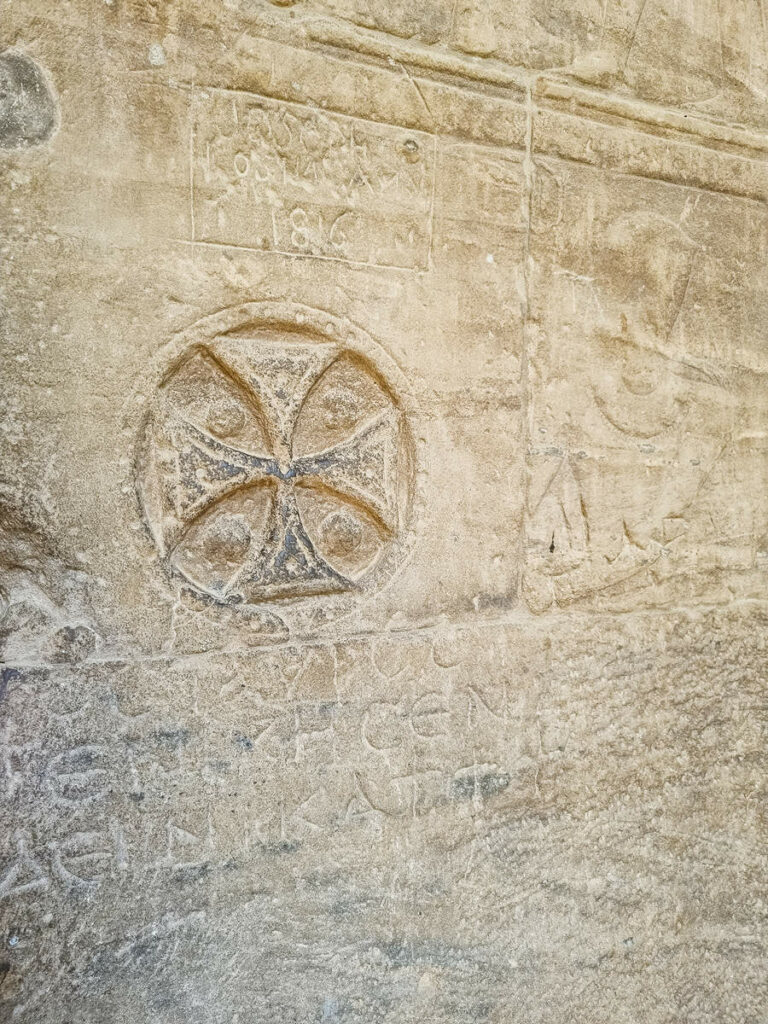 Koptisches Kreuz Philae-Tempel