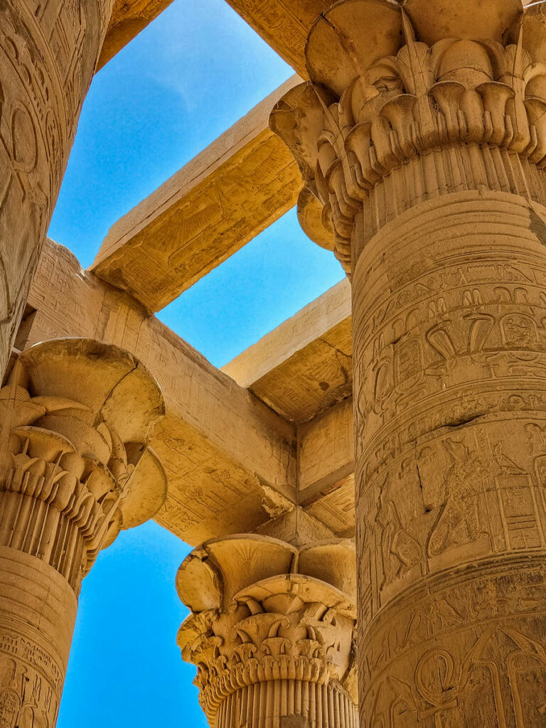 Säulen Doppeltempel von Kom Ombo