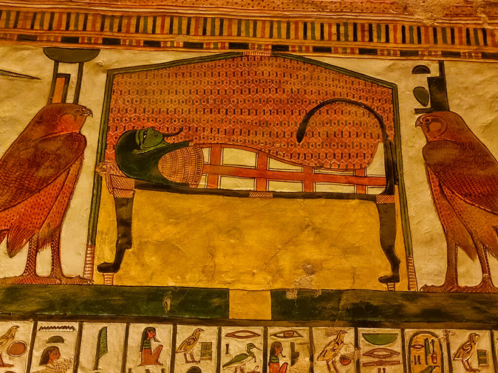 Mumie Grab von Nefertari