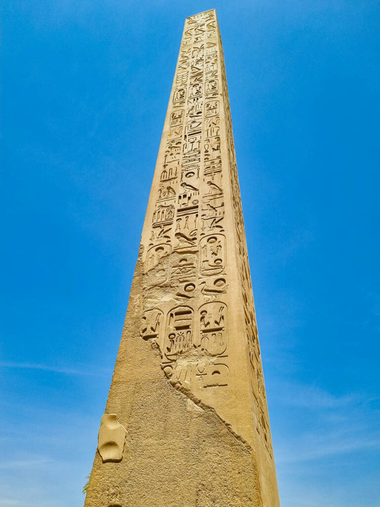 Obelisk Luxor Tempel