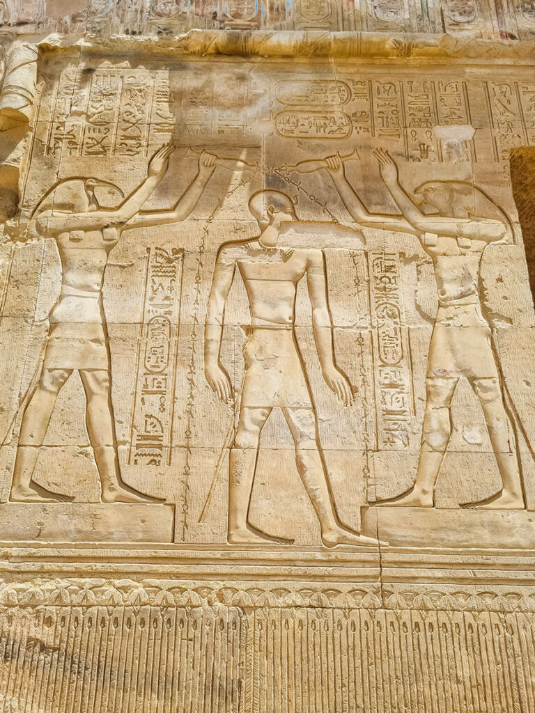 Relief Doppeltempel von Kom Ombo