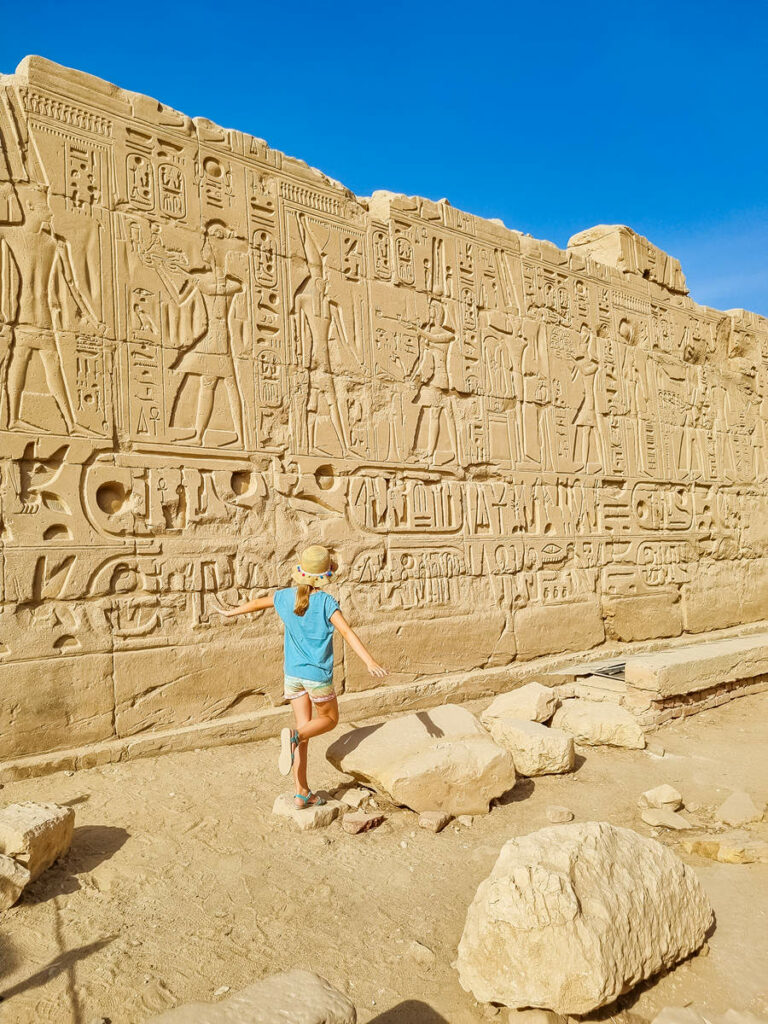 Relief Karnak Tempel