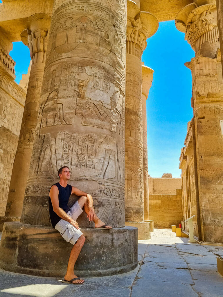 Säulenhalle Kom Ombo Tempel