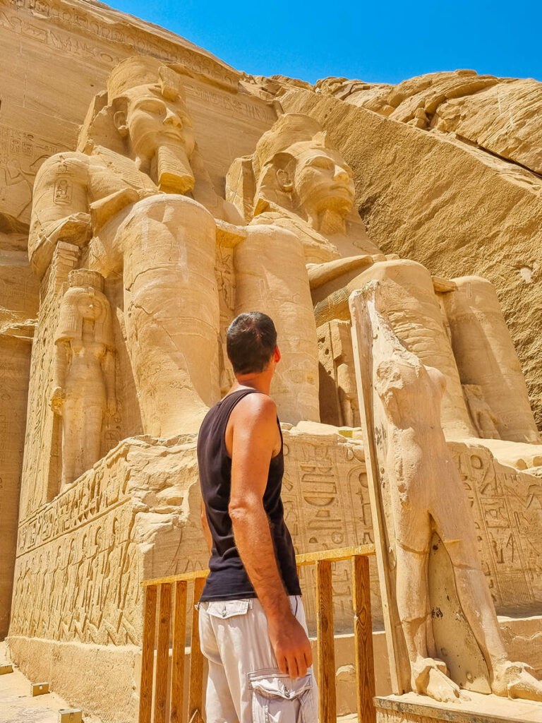 Statuen Abu Simbel