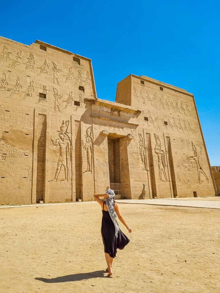 Tempel von Edfu in Ägypten