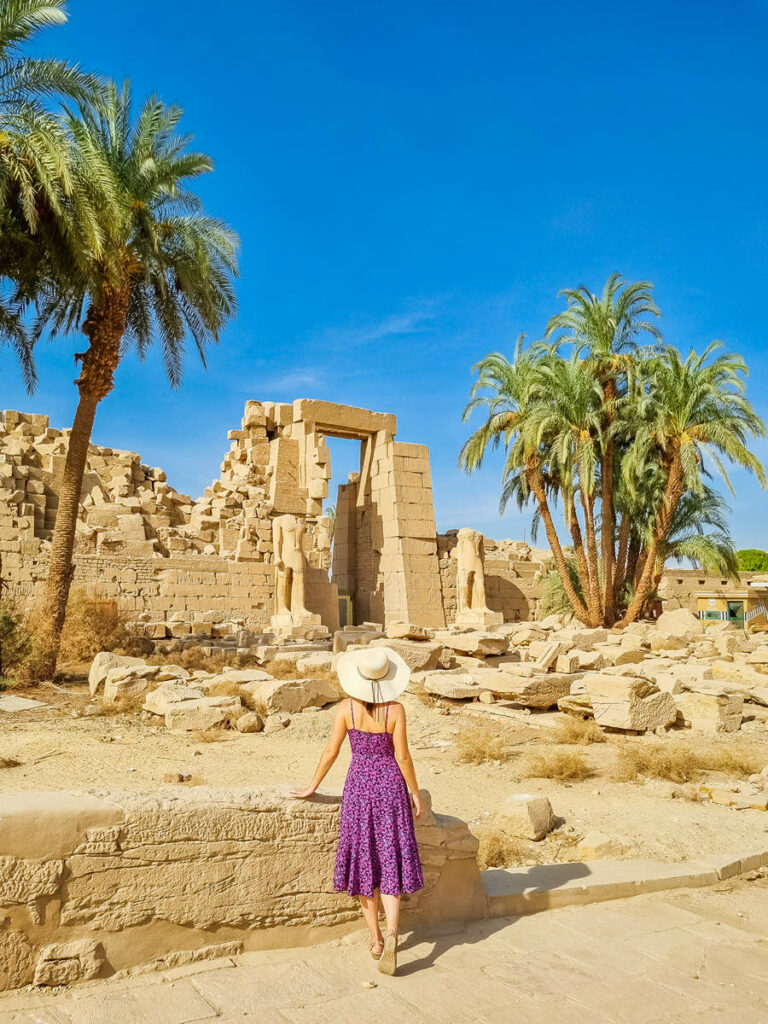 Zehnter Pylon Karnak Tempel