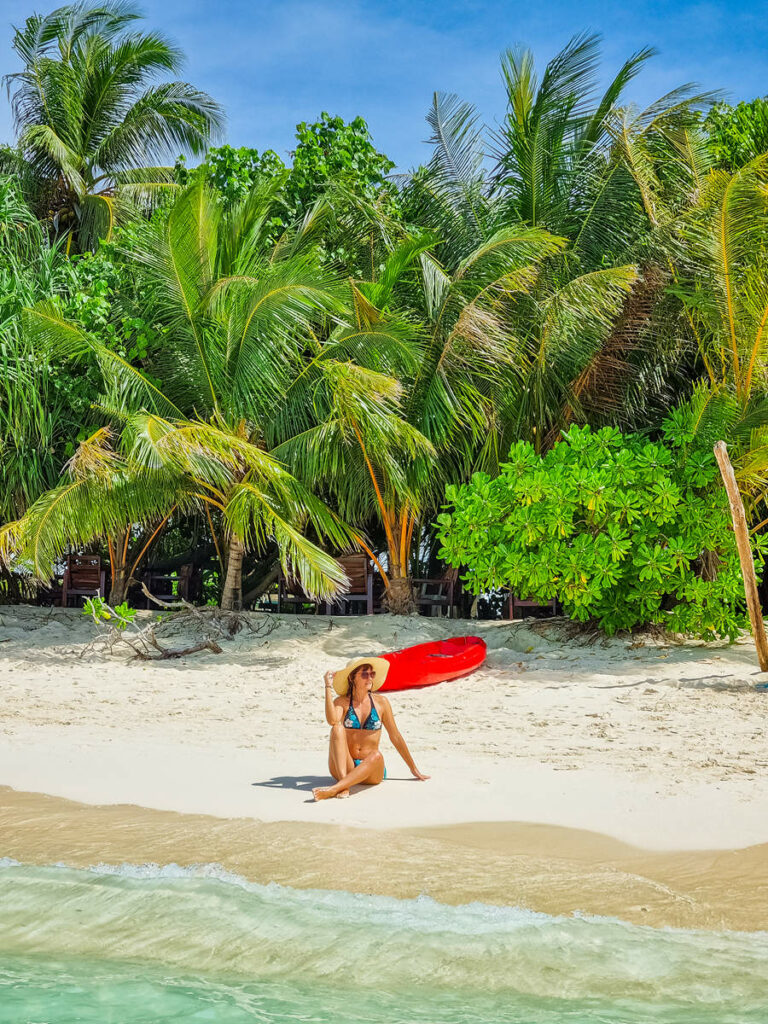 Strand Ukulhas Malediven