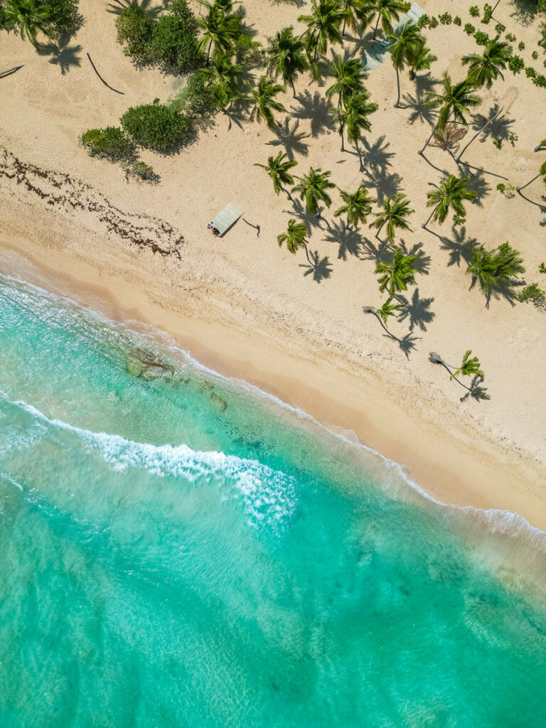 Playa Macao aus der Luft