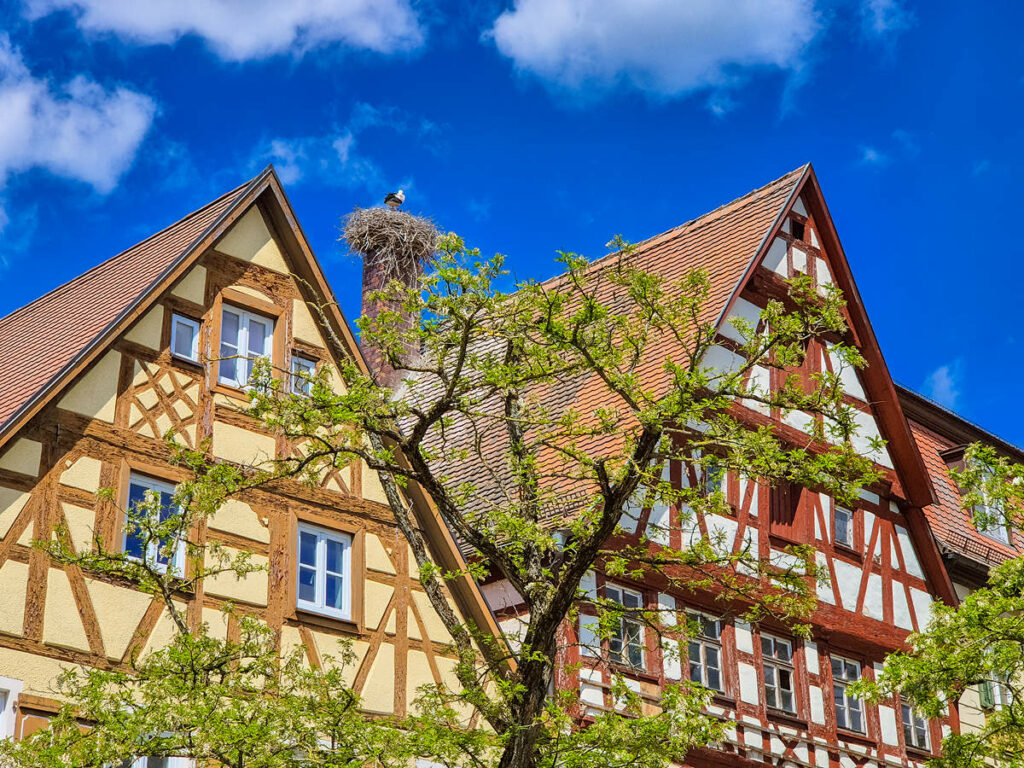 Häuser Altstadt Feuchtwangen