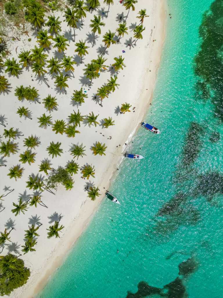 Isla Saona Drohnenfoto