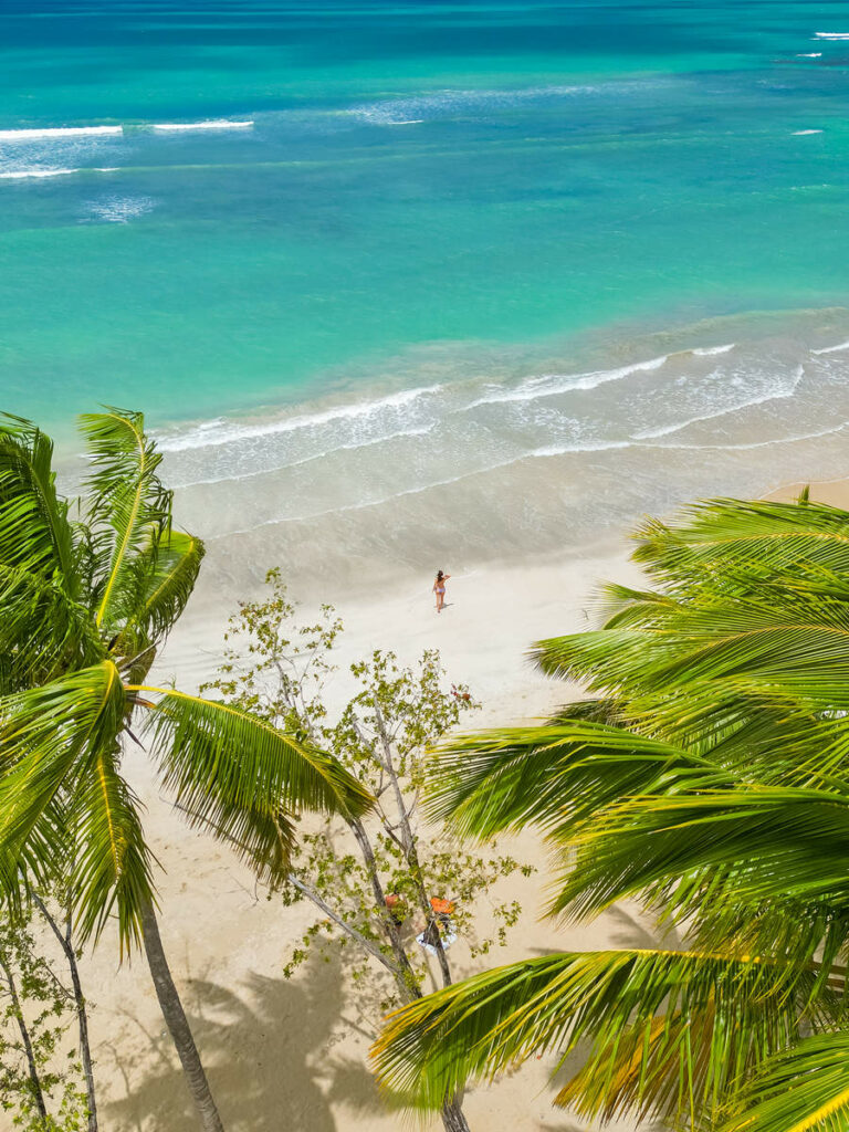 Playa Cosón Luftaufnahme