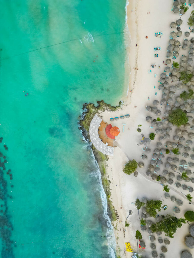 Playa Dominicus Drohnenaufnahme