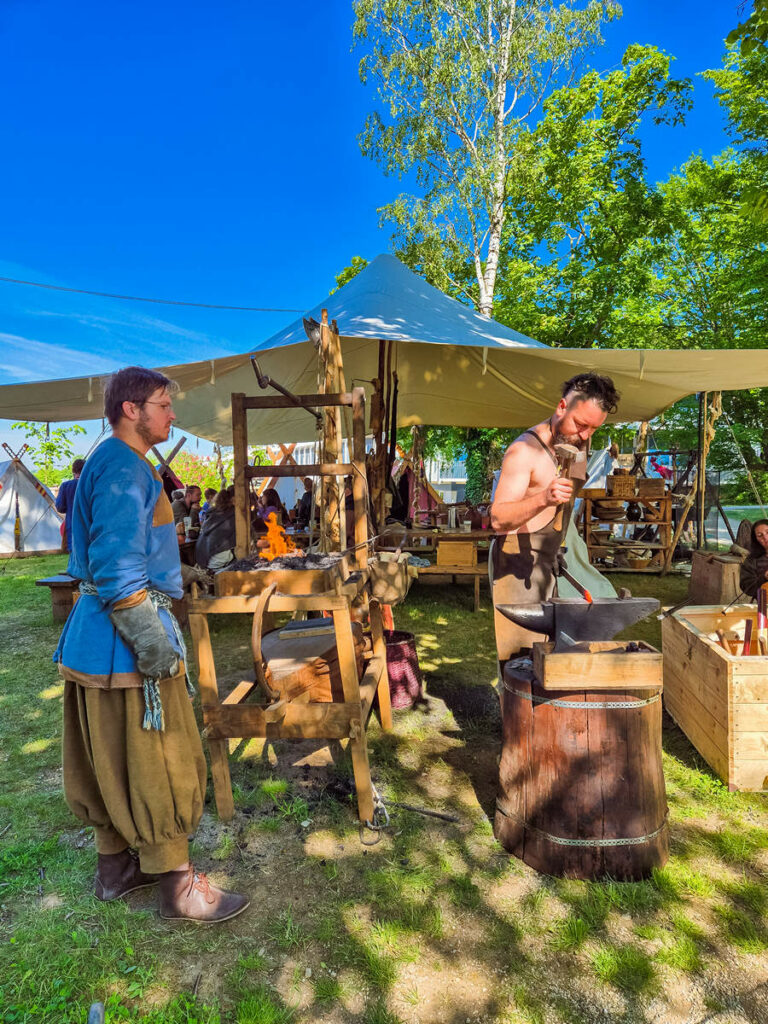 Schmiede Historischer Markt in Oettingen