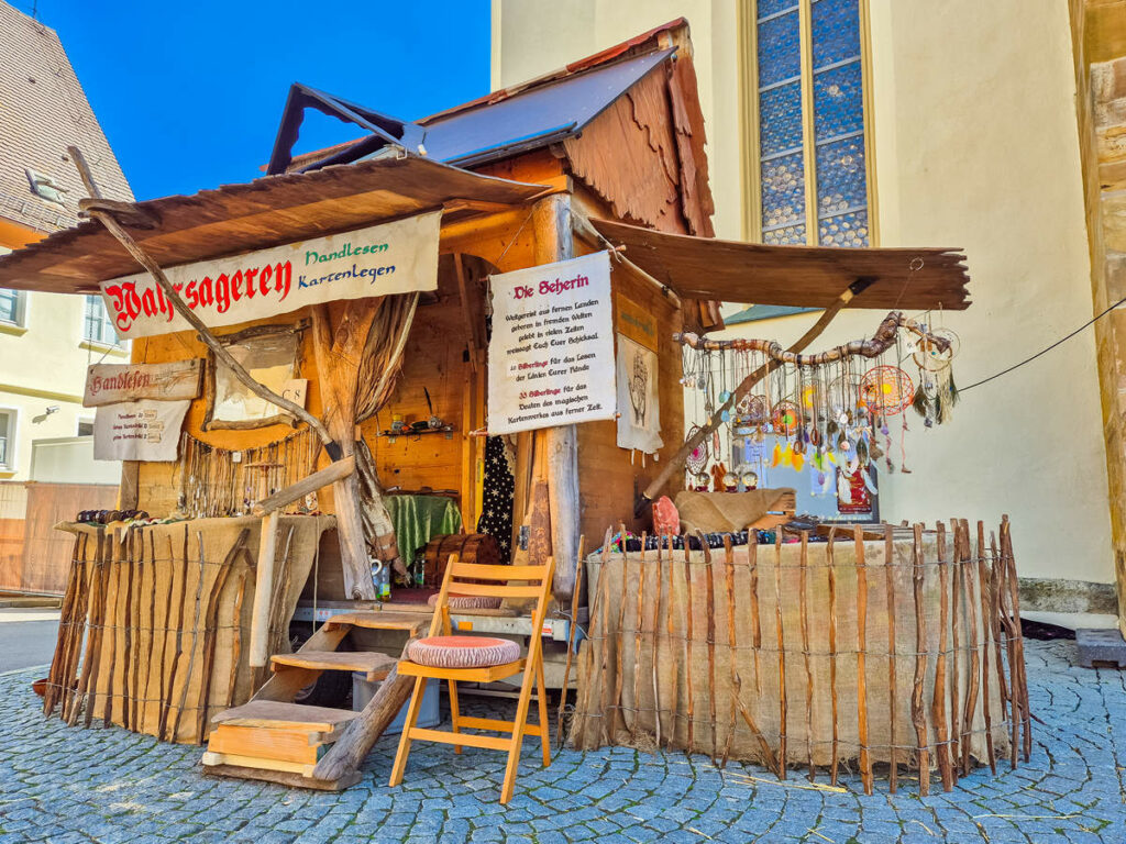 Wahrsager Historischer Markt Oettingen