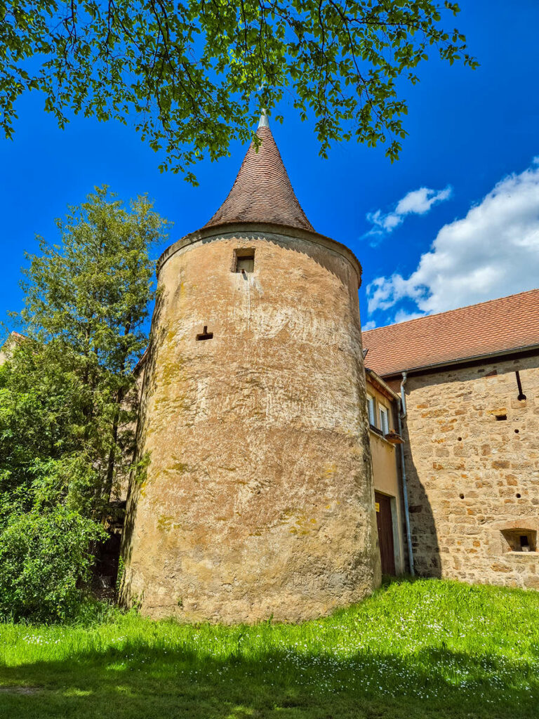 Weißer Turm in Ornbau