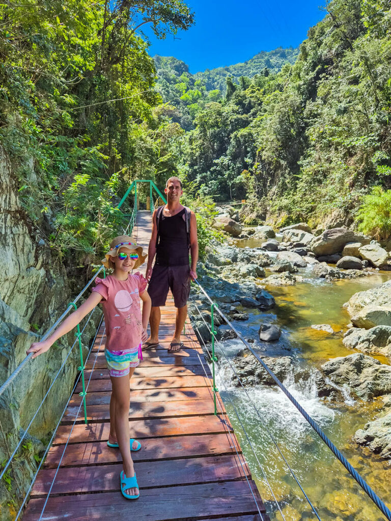 Auf dem Weg zum Salto Jimenoa Dos