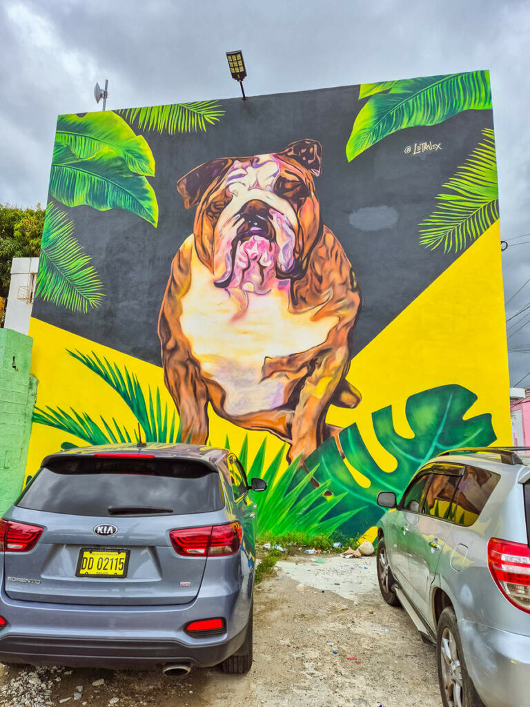 Hund Mural Puerto Plata