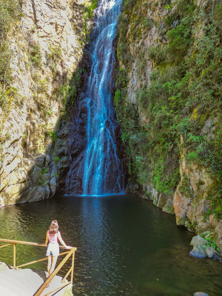 Salto de Aguas Blancas unterer Wasserfall