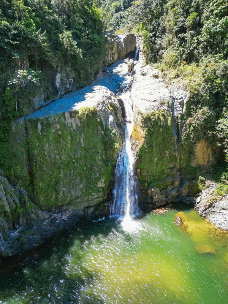 Salto Jimenoa Dos aus der Luft