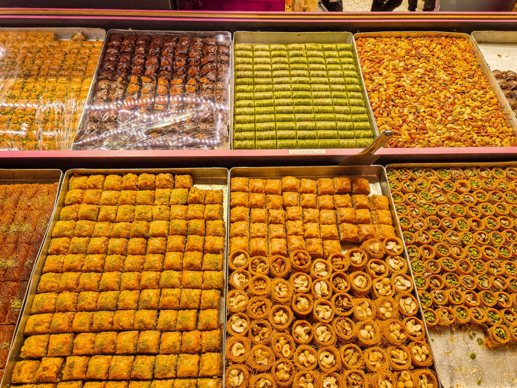 Ägyptischer Basar Istanbul Baklava
