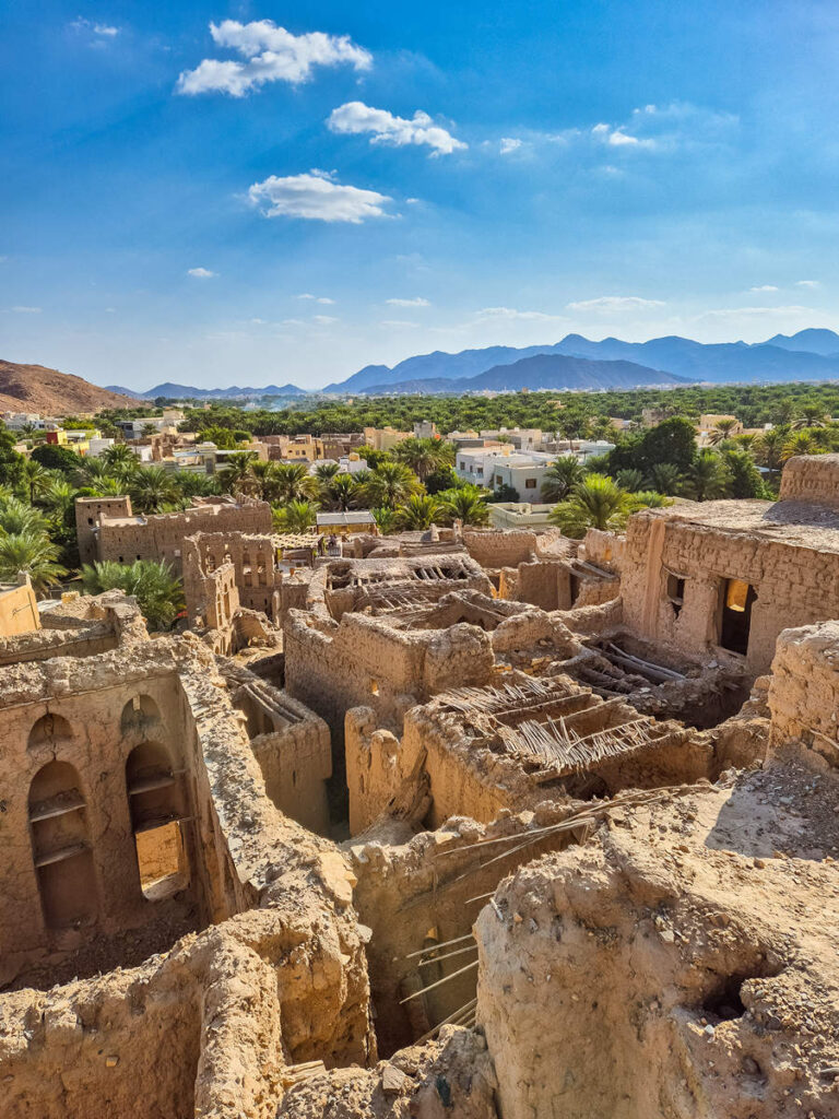 Birkat al Mouz Ruinen Oman