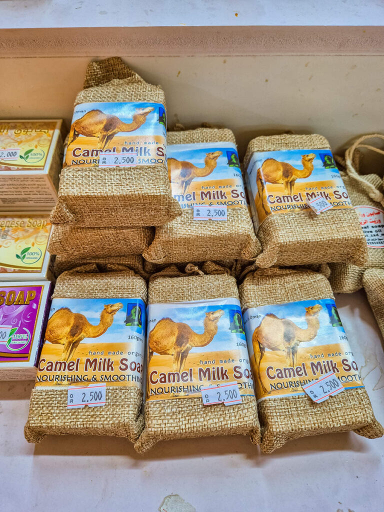 Kamelmilch Seife Nizwa Souk