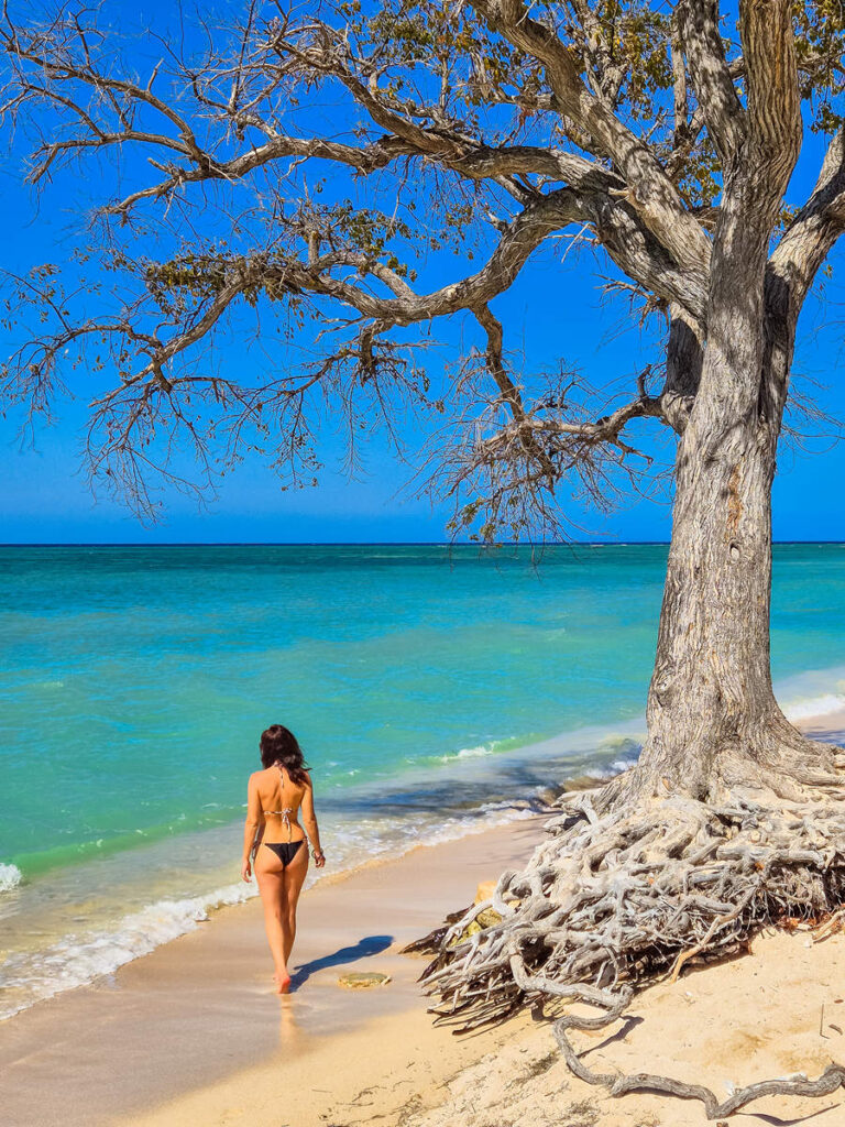 Ancón Beach in Kuba