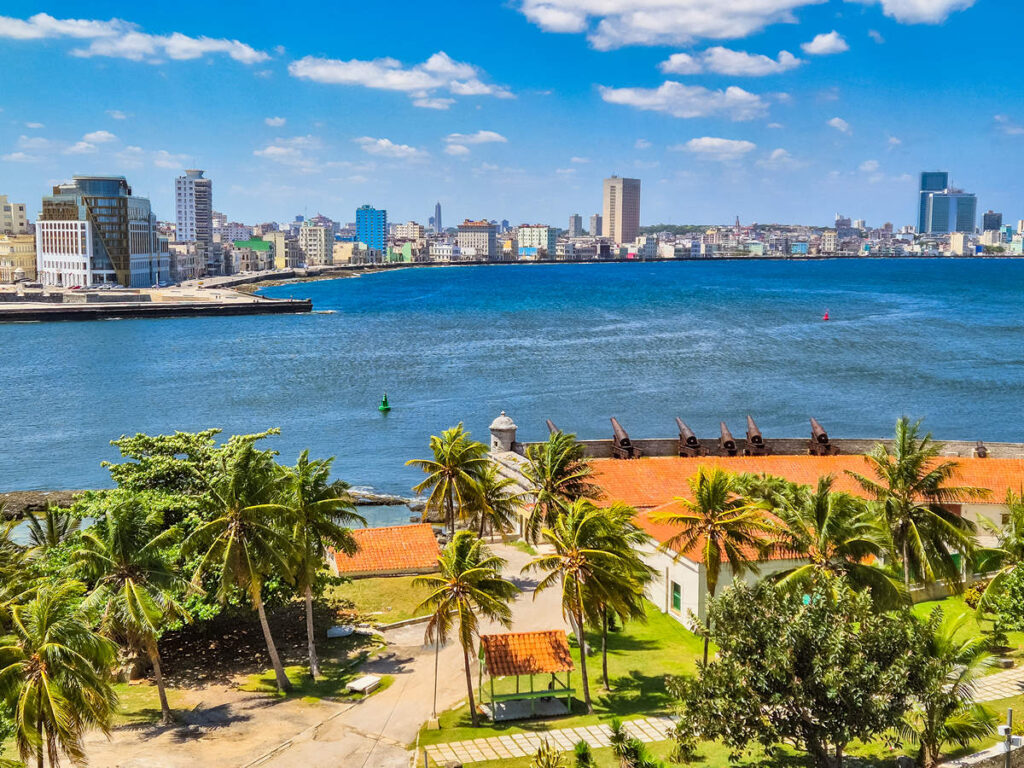 Aussicht Castillo de los Tres Reyes del Morro