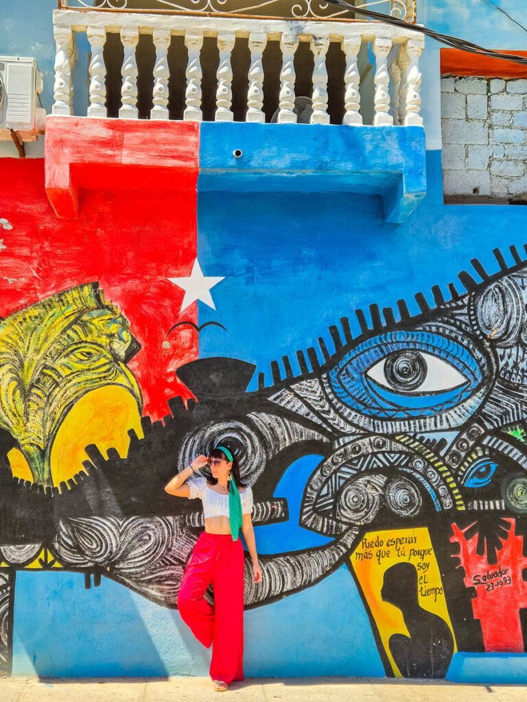 Callejón de Hamel in Kuba Havanna