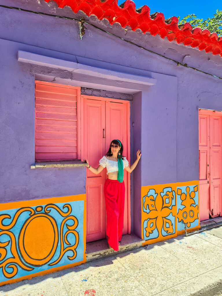 Callejón de Hamel in La Habana
