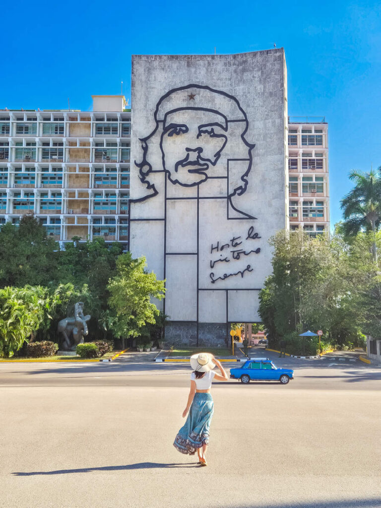 Che Guevara Wandrelief in Havanna