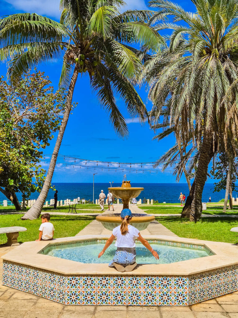 Garten des Hotels Nacional de Cuba