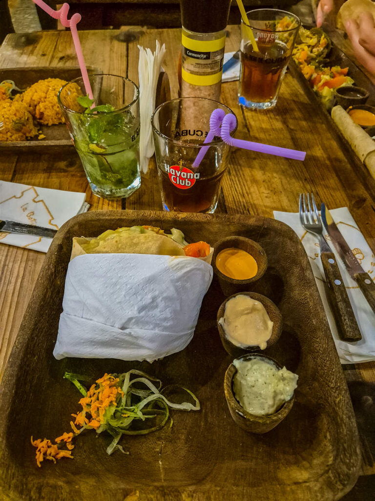 Essen in La Botija