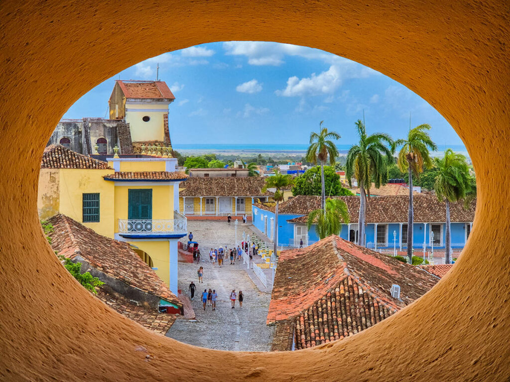 Aussicht von Museo Nacional de la Lucha Contra Bandidos