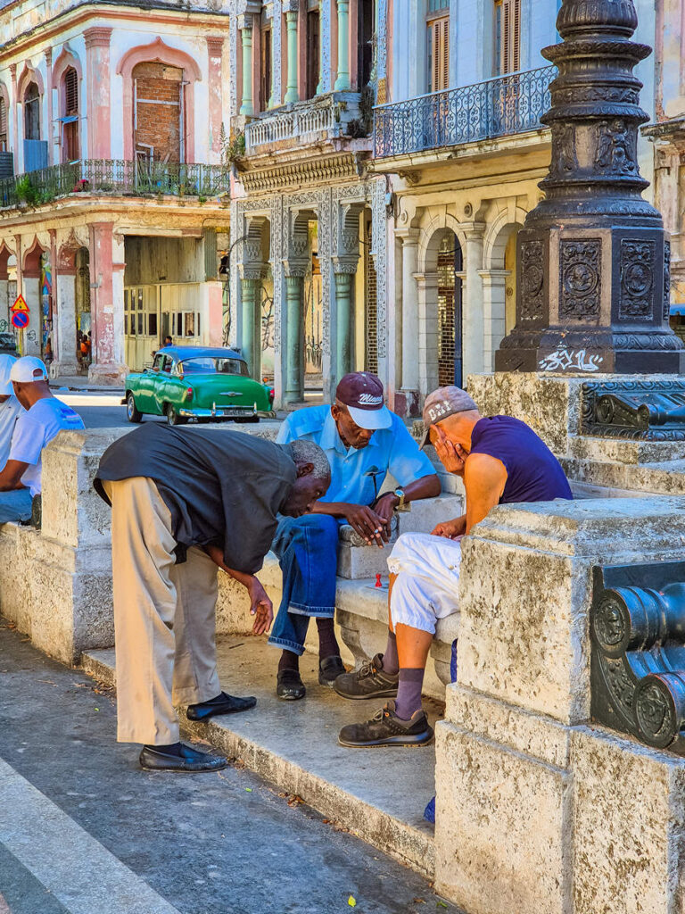 Paseo del Prado Havanna Schach Spiel