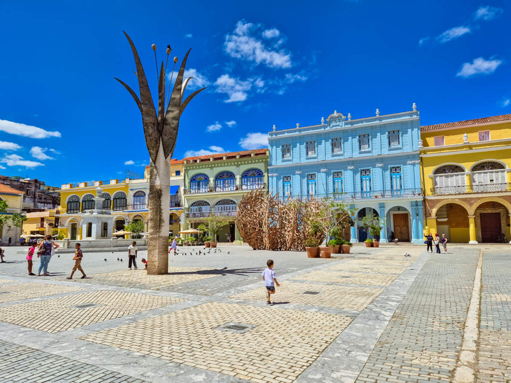 Plaza Vieja in Havanna, Kuba