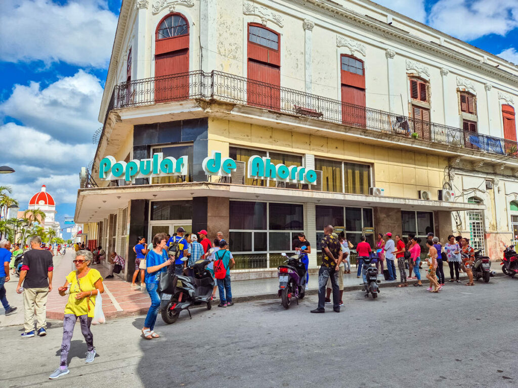 Bank in Cienfuegos