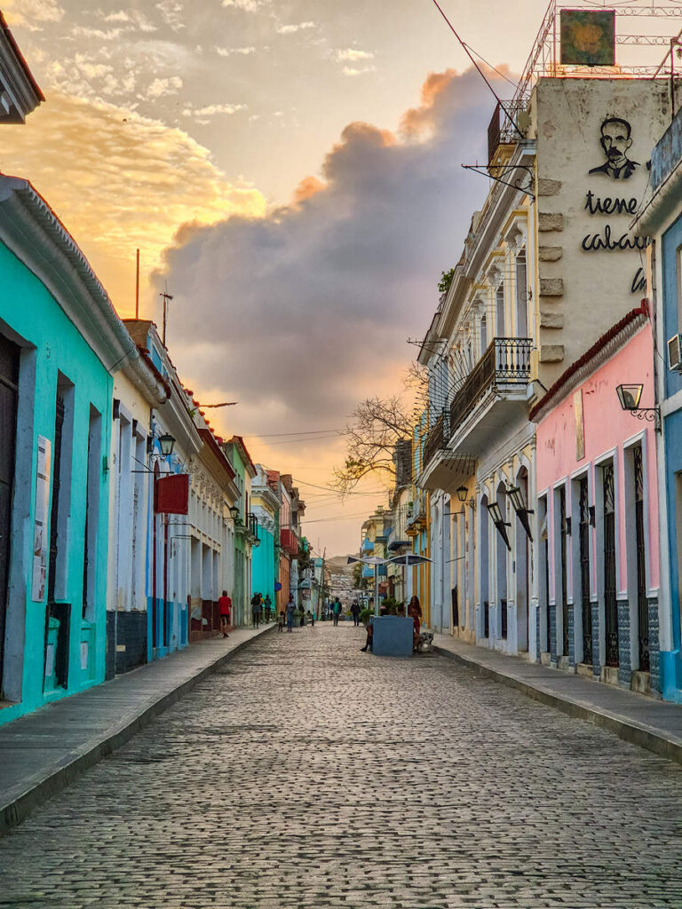 Calle 85 Matanzas Sonnenuntergang