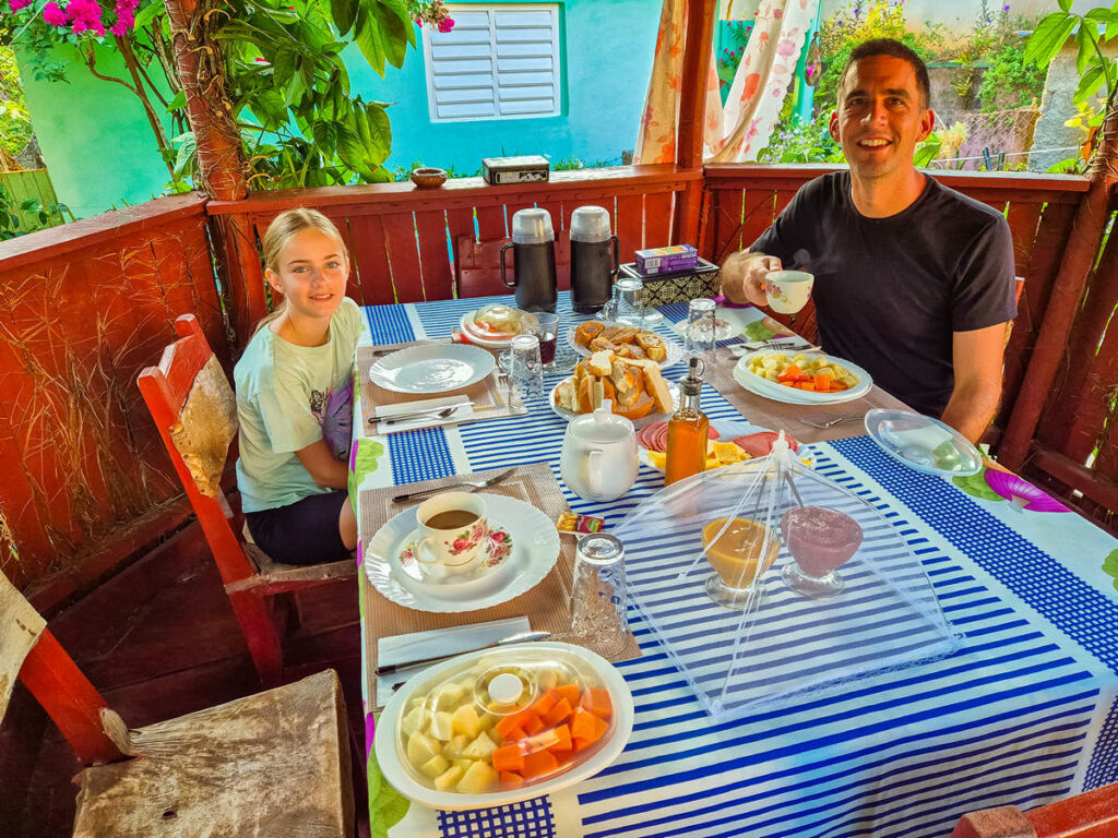 Frühstück in Casa Tatica y el Chino