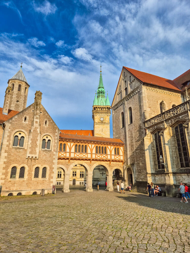 Burgplatz in Braunschweig