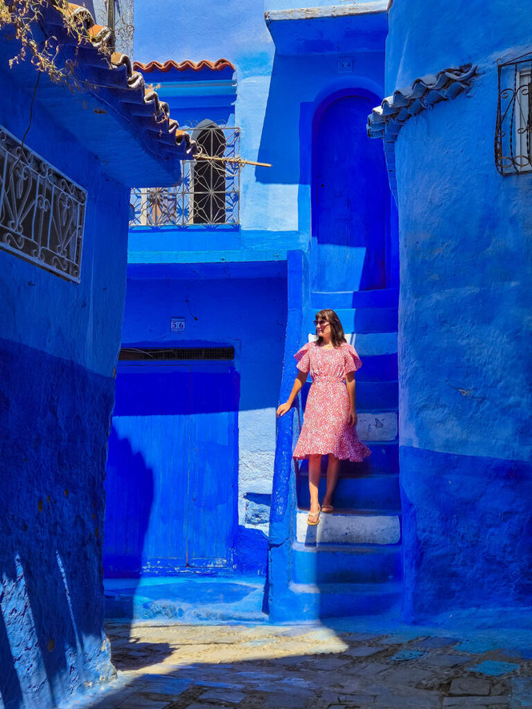 Blaue Treppe Chefchaouen