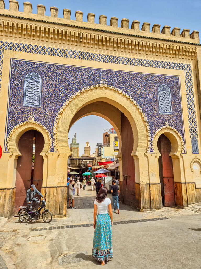 Blue Gate von Fès