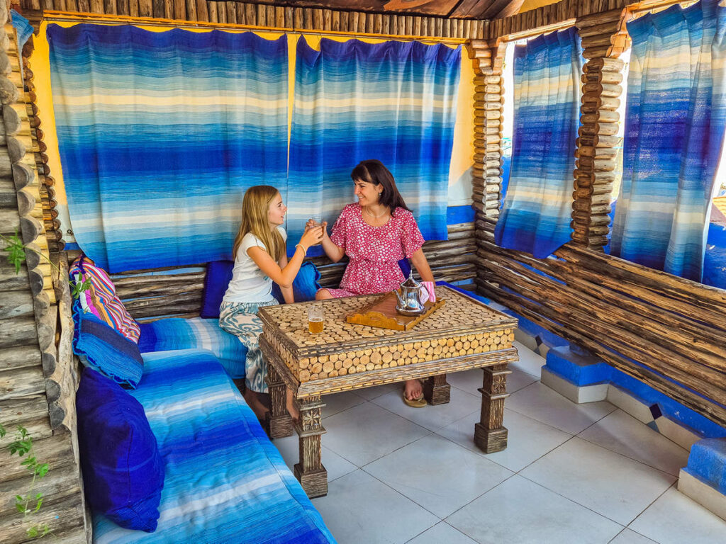 Casa La Hiba Dachterrasse