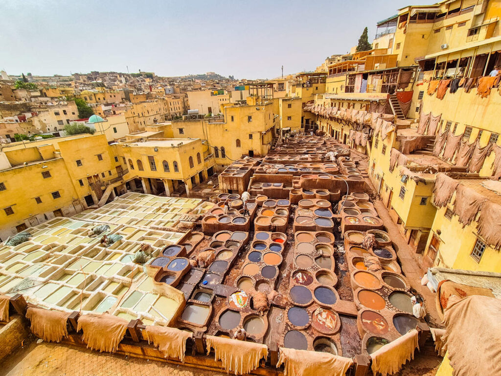 Gerberei in Fès