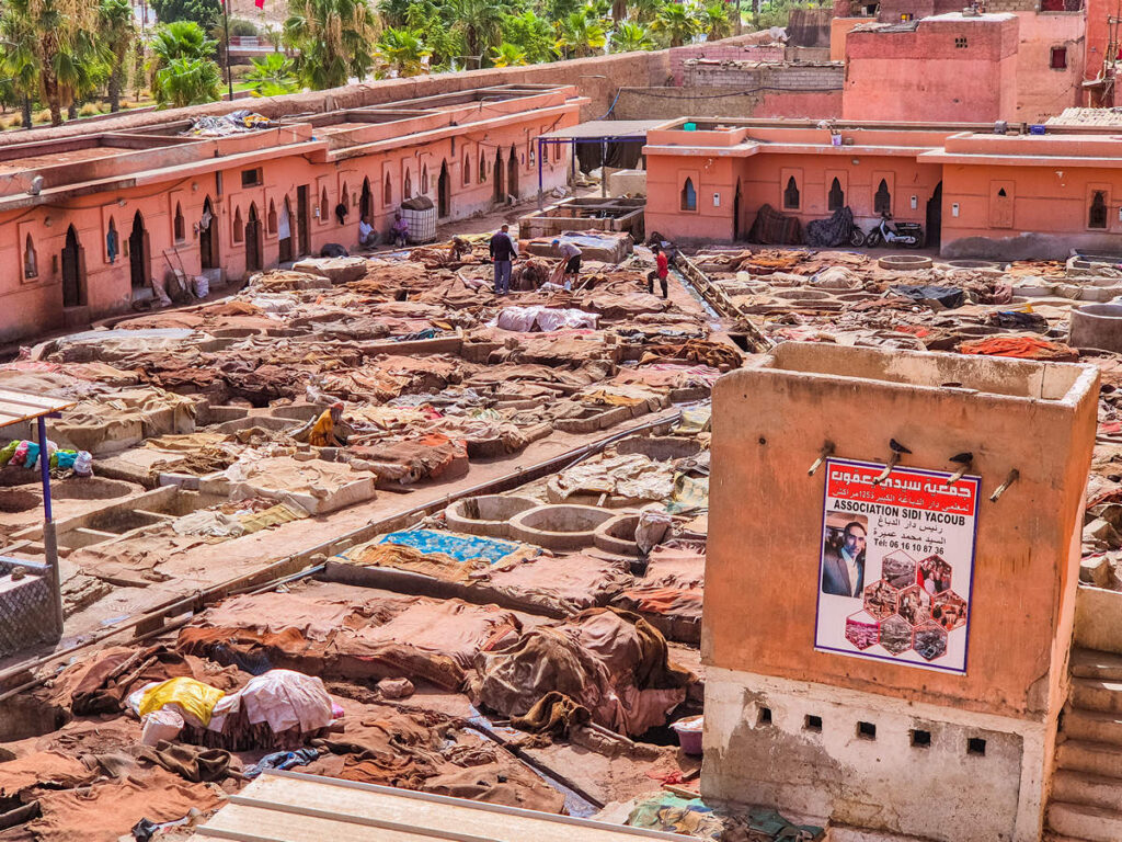 Gerberei in Marrakesch